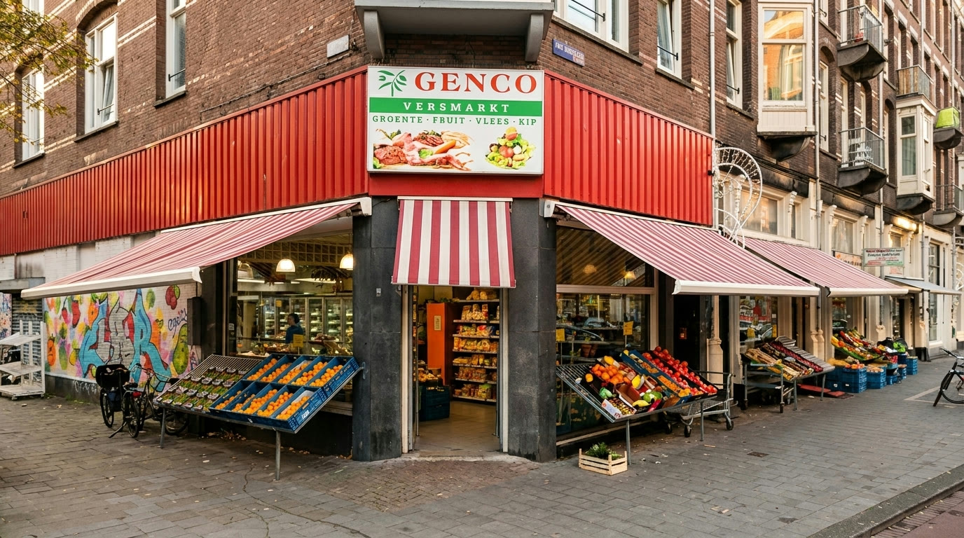 Genco Versmarkt, Van Woustraat